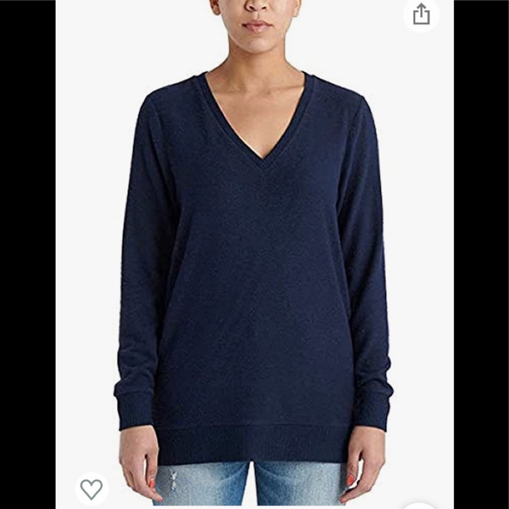 Lucky Brand Ladies' V-Neck Tunic Long Sleeves Pullover